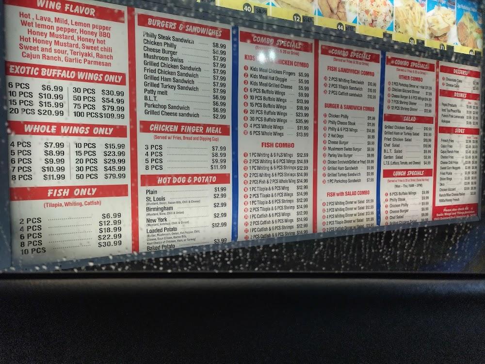 Exotic Wings & Things Menu image 1